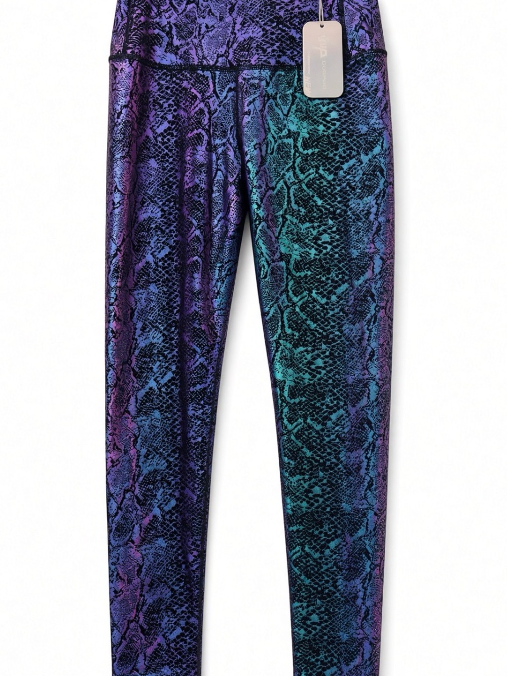 NWT Onzie High Rise Iridescent Snake Print Leggings